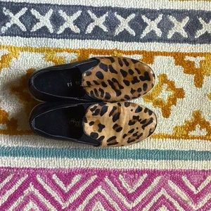 5/$20 💥 Steve Madden Leopard platform loafers vintage 90s Brailyn size 7.5 FREE